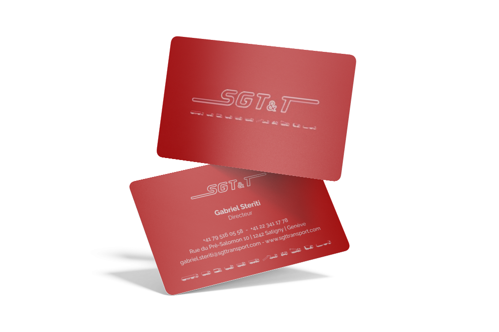 Gift Cards Mockup Falling