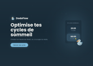 DodoFlow : calculer votre meilleur temps de sommeil