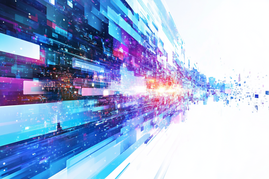 romeofab Create a futuristic visual showcasing digital trends 12b3b656 0d20 490d bf54 dd1d65f479e1 1